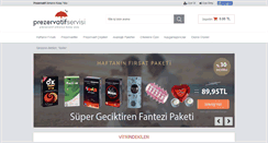 Desktop Screenshot of prezervatifservisi.com